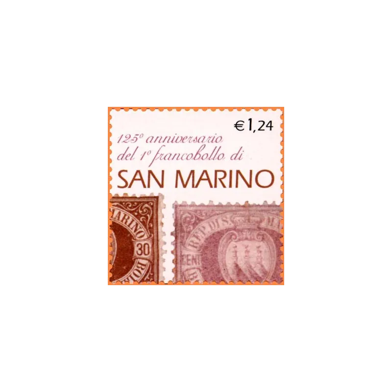 125 aniversario del primer sello de san marino 125 aniversario del primer sello de san marino