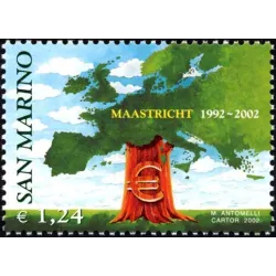 10º anniversario del trattato di Maastricht