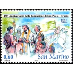 450 aniversario de la fundación de San Pablo del Brasile