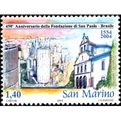 450 aniversario de la fundación de San Pablo del Brasile