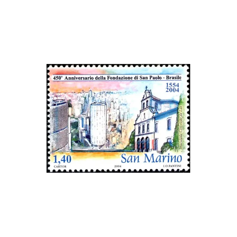 450º anniversario della fondazione di San Paolo del Brasile
