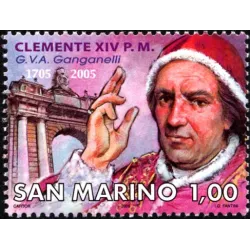 300. Jahrestag der Geburt von pope clemente xiv