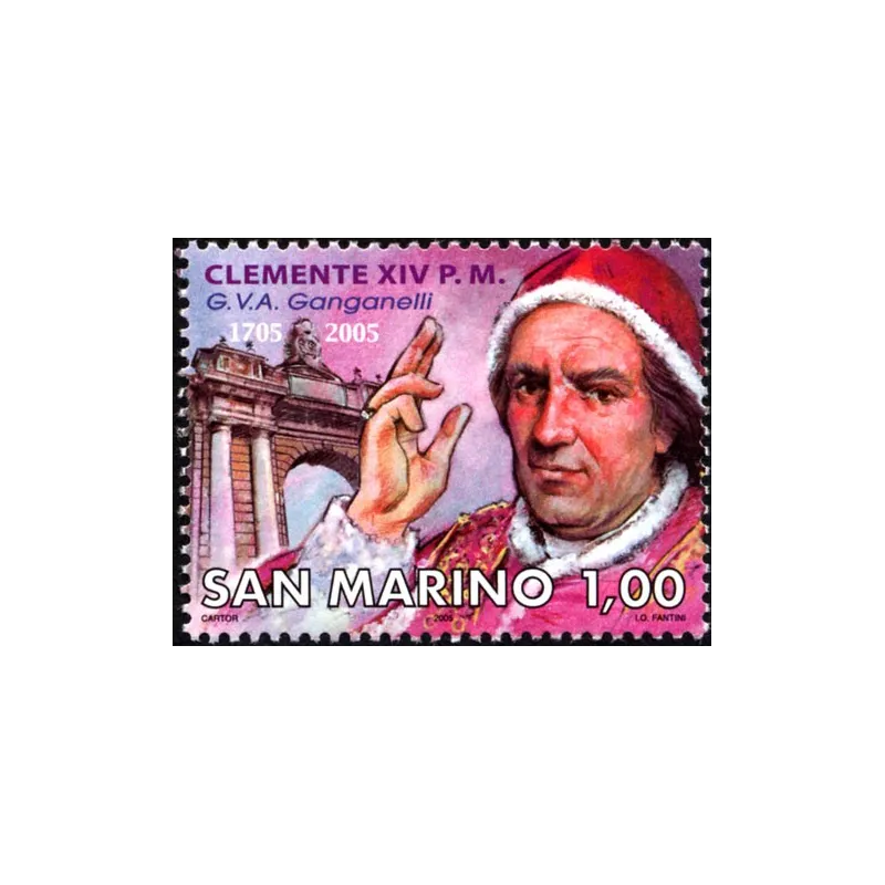 300th anniversary of the birth of pope clemente xiv