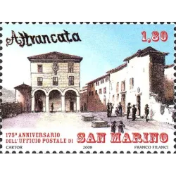 175 aniversario de la primera oficina de correos de san marino