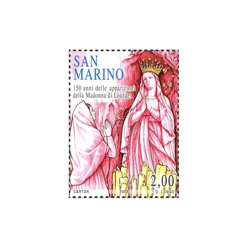 150e anniversaire des apparitions de la Madonna di lourdes