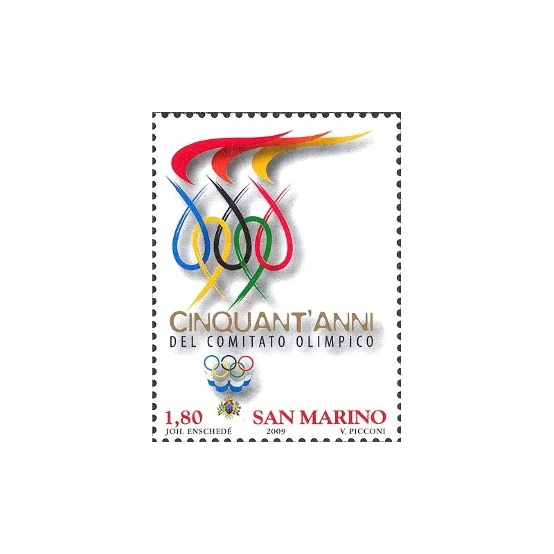 50. jahrestag des nationalen olympischen komitees von san marino
