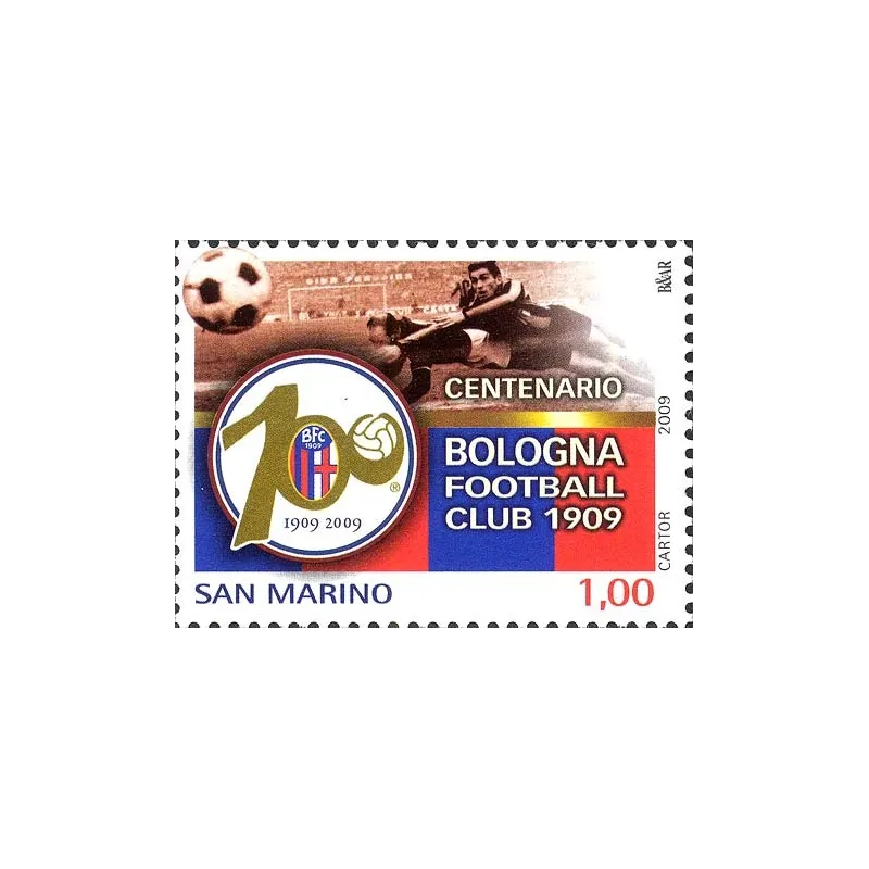 Centenario del club de fútbol bologna