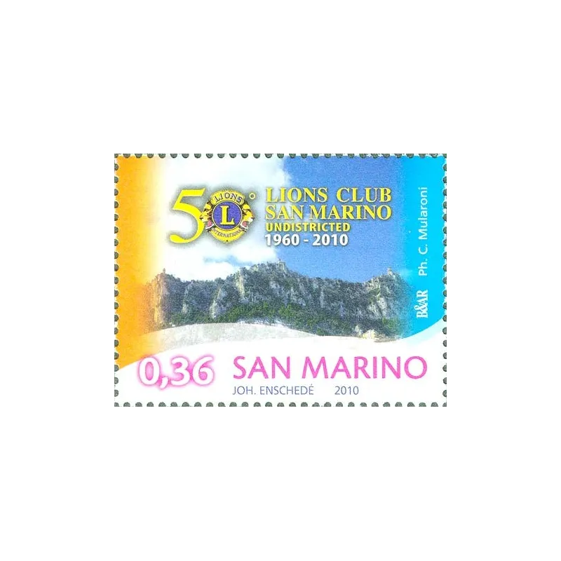 50th anniversary of the lions club of san marino