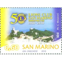 50. Jahrestag des Löwenclubs von san marino