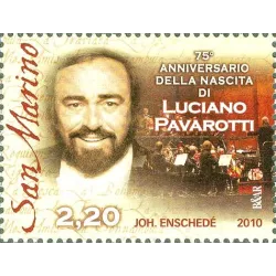 75th anniversary of the birth of luciano pavarotti
