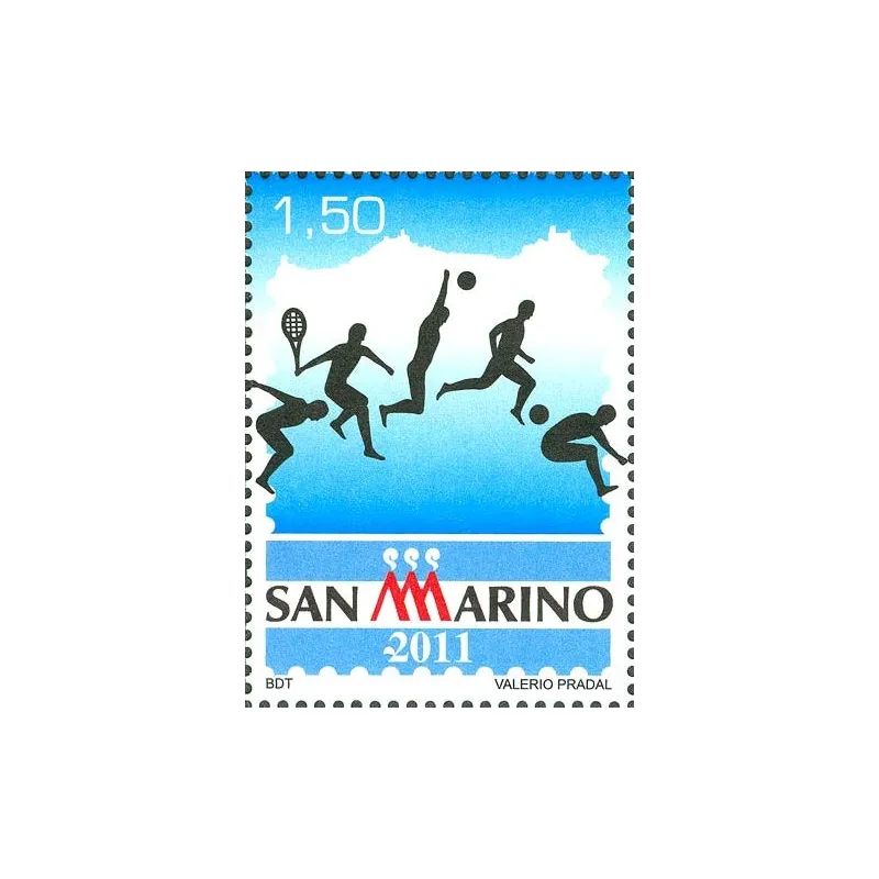 Deporte en San Marino filatelia
