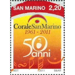 50th anniversary of the Choral San Marino