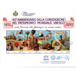 40º anniversario della convenzione del patrimonio mondiale Unesco