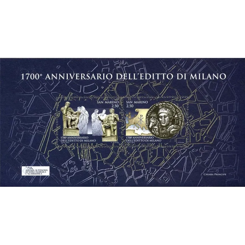 1700th anniversary of the Milanese edict 1700th anniversary of the Milanese edict