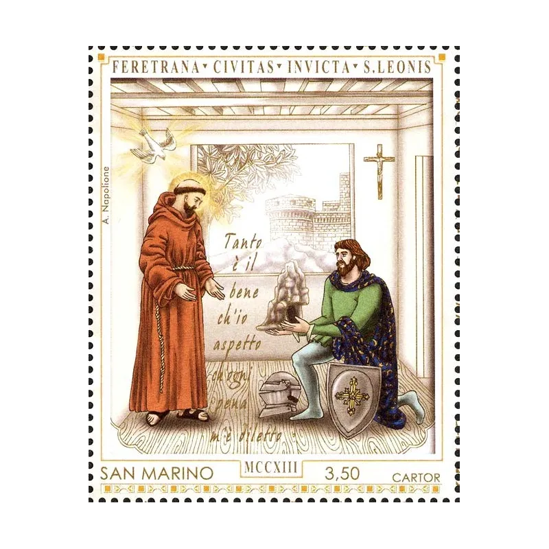 800º anniversario della donazione del monte della Verna a San Francesco