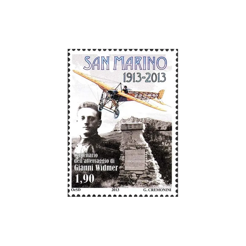 Centenario del aterrizaje de widmer gianni a san marino Centenario del aterrizaje de widmer gianni a san marino