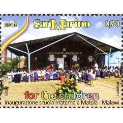 Inauguration de la maternelle à Matola, malawi
