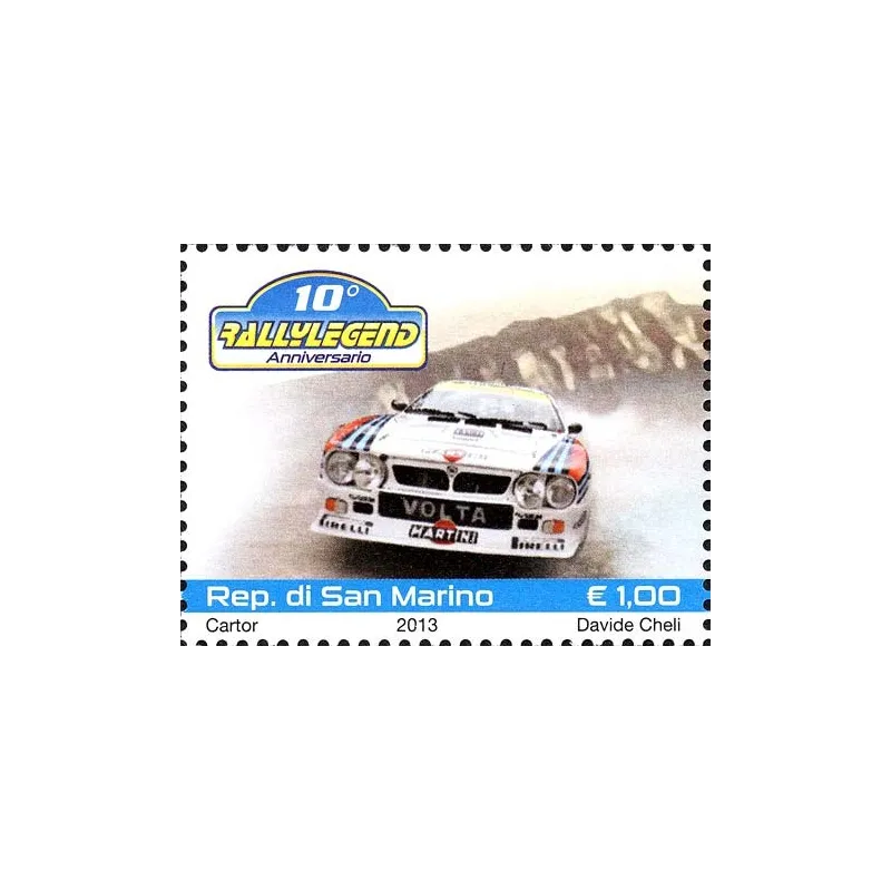 leyenda del rallye del décimo aniversario