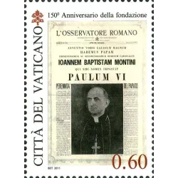 150º anniversario dell'osservatore romano