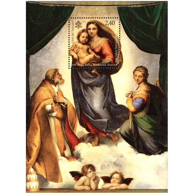 500 Jahre der Madonna von Foligno und der sixtinischen Madonna