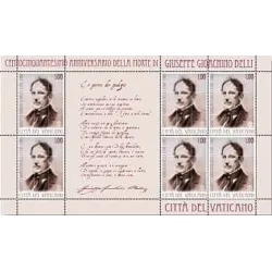 150e anniversaire de la mort de Giuseppe Gioachino Belli