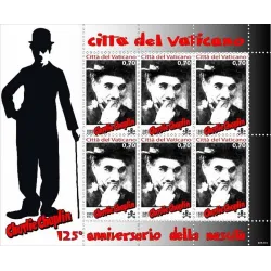 125th anniversary of Charlie Chaplin's birth