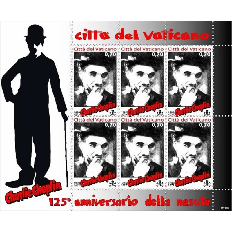 125th anniversary of Charlie Chaplin's birth 125th anniversary of Charlie Chaplin's birth