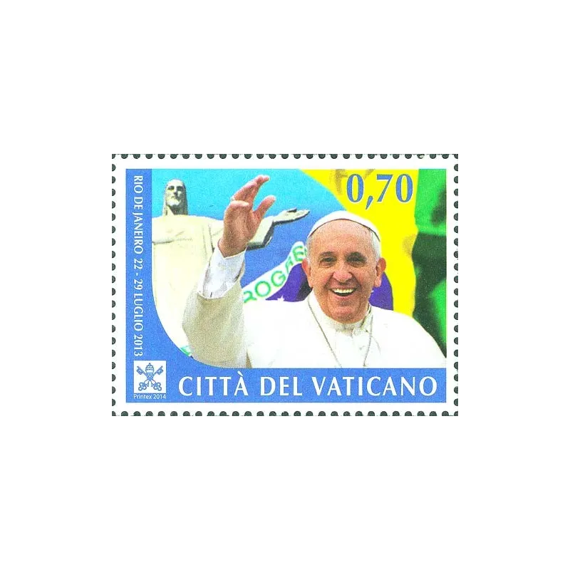 Reise des Papstes im Jahr 2013