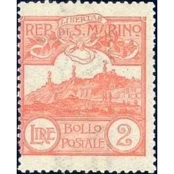 Cifrar o vista de San Marino, nuevos colores