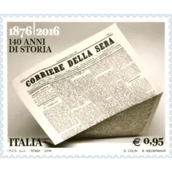 140e anniversaire de la fondation du journal Corriere della Sera