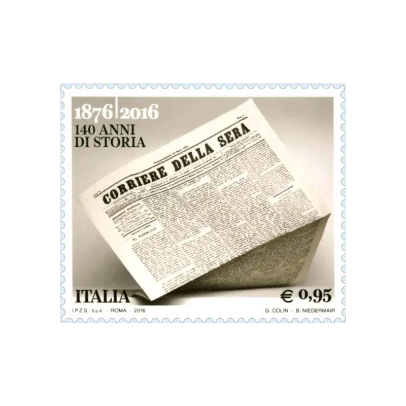 140e anniversaire de la fondation du journal Corriere della Sera