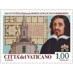 350e anniversaire de la mort du pape Alexandre VII et Francesco Borromini