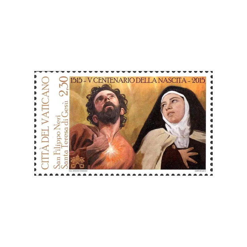 500th anniversary of the birth of St. Teresa of Jesus and St. Philip Neri 500th anniversary of the birth of St. Teresa of Jesus and St. Philip Neri