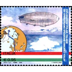 90e anniversaire de l'expédition du dirigeable Italia au pôle Nord