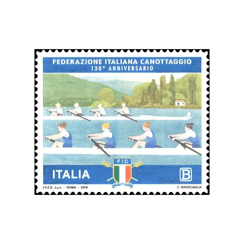 130 aniversario de la fundación de la federación italiana de remo