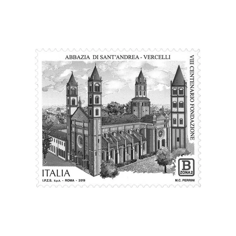 800º aniversario de la fundación de la Abadía de S'Andrea di Vercelli