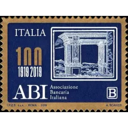100o aniversario del establecimiento de la asociación bancaria italiana