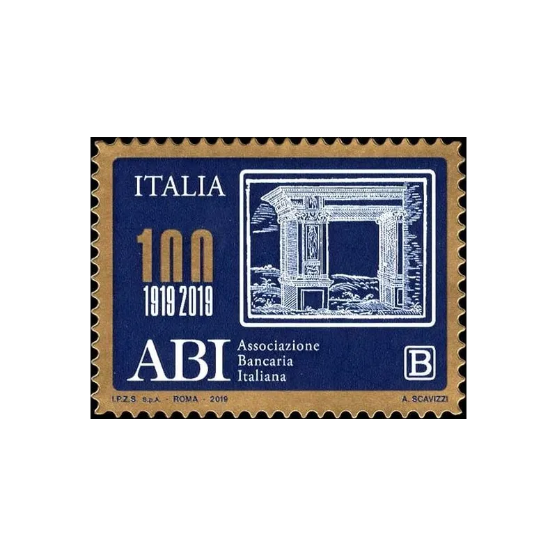 100o aniversario del establecimiento de la asociación bancaria italiana