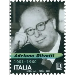 60. Todestag von Adriano olivetti