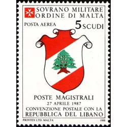 Convention postale avec le Liban