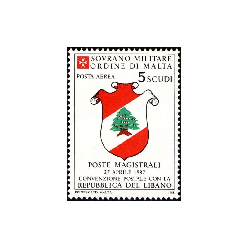 Convention postale avec le Liban