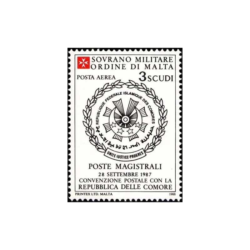 Convention postale avec les Comores