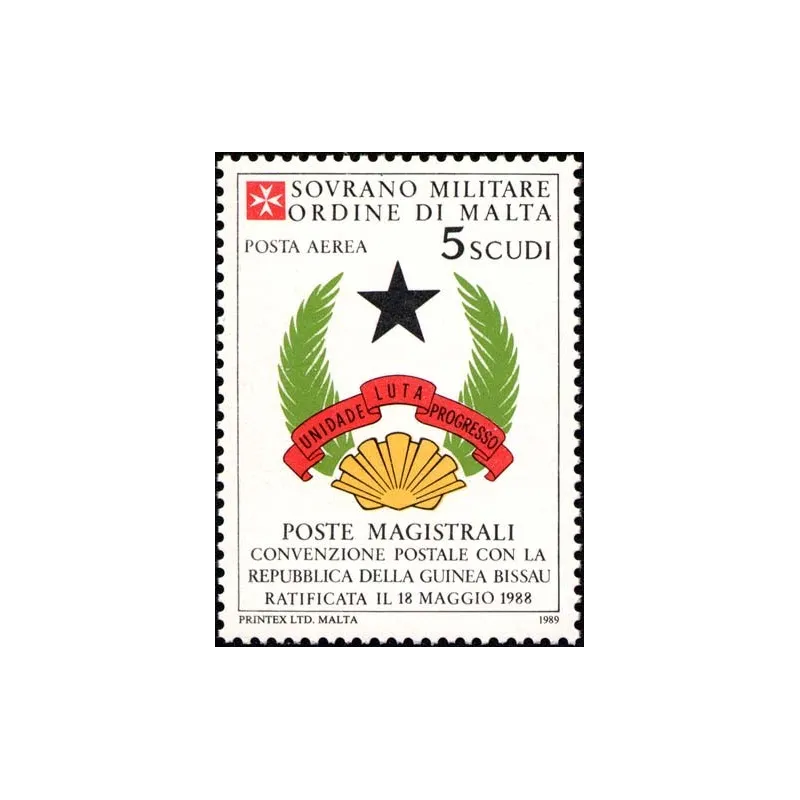 Postal agreement with Guinea Bissau