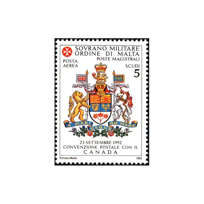 Convenzione postale con Canada