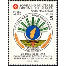 Convention postale avec Madagascar