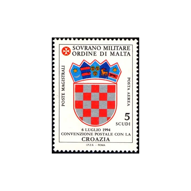 Convención Postal con Croacia