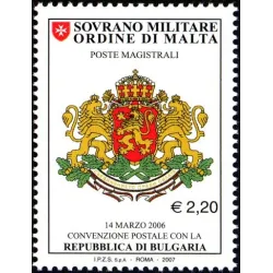 Convention postale avec la Bulgarie