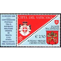Convention postale avec la Cité du Vatican