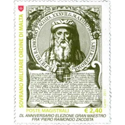550e anniversaire de l'élection du grand maître Frà Piero Raimondo Zacosta
