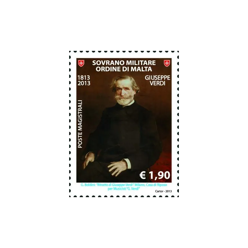 2. Jahrhundert der Geburt von Giuseppe Verdi
